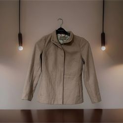 Banana Republic Women’s Wool Blend Coat – Size XS Beige