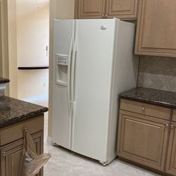 Profile Arctic’s GE Side By Side Refrigerator Almond