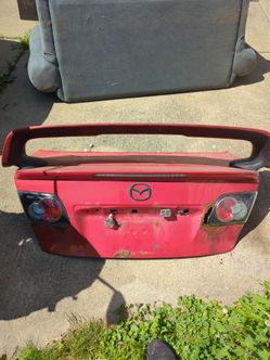 Mazdaspeed6 trunk/taillights