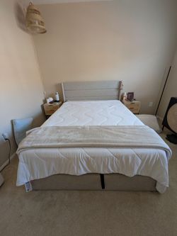 Queen Bed Frame (No Mattress)