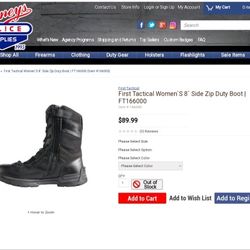 First Tactical Women's Boots 