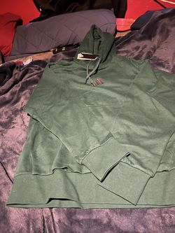 Green Adidas Sweater (Size L)