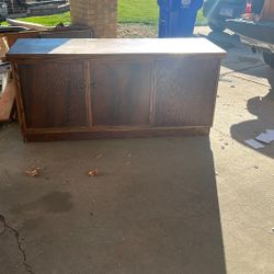 Hand Made Wood Cabinet