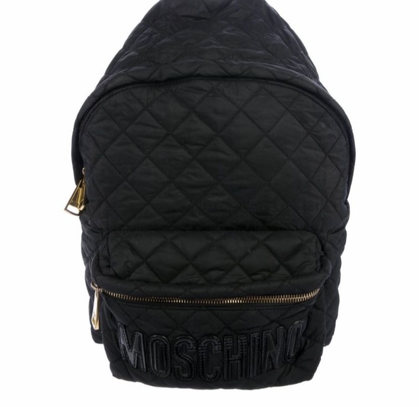 MOSCHINO Quilted Nylon Backpack