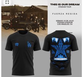 Fuerza regida x dodgers shirt