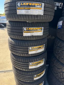 215/45r17 Lionhard tires nuevas con 50,000 millas de garantía las 4