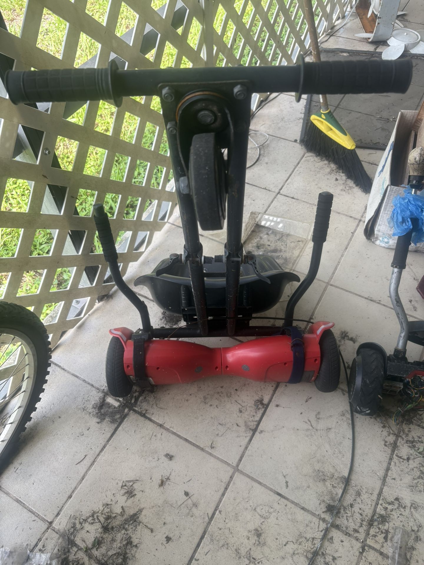 Hoverboard go kart kit