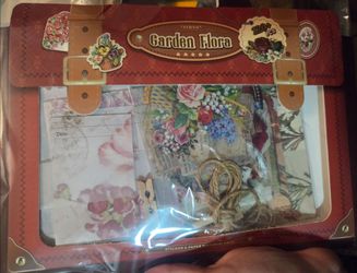 Scrapbook Supplies Kit, Cottagecore Aesthetic Junk Journal Scrapbook Kit
Stationary Set with Bullet Journaling Stickers, Vintage Ephemera Collage Craf