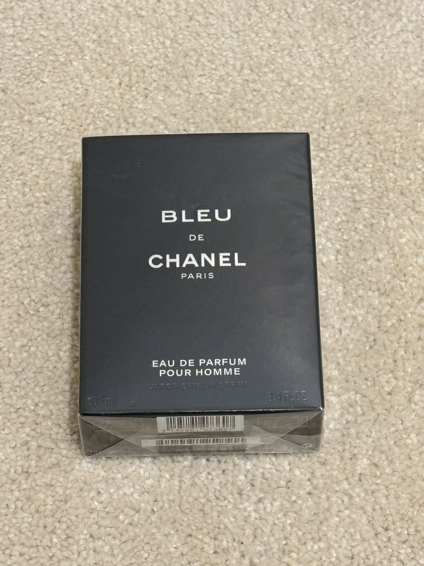 BLEU DE CHANEL Eau de Parfum POUR HOMME 3.4oz/100ml FACTORY SEALED