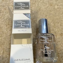 Karma Naturals 2 in 1 Base & Top Coat -Nail Polish