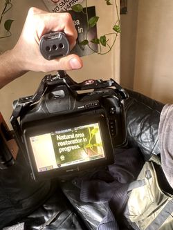 Blackmagic Design Pocket Cinema Camera 6K PRO, smallrig cage, firstpower battery
