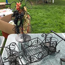 Napkin HolderSpoons Forks Napkins Plates Holder