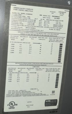 I Have 2 HVAC Package Units With Heat Pumps