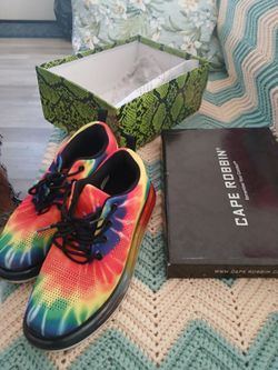 Cape Robbin Tie-Dye Sneakers with Box Sz10