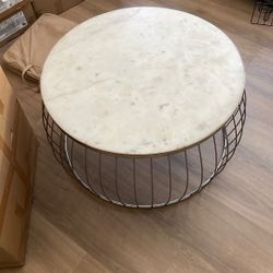 Marble Coffee 30” Round Table