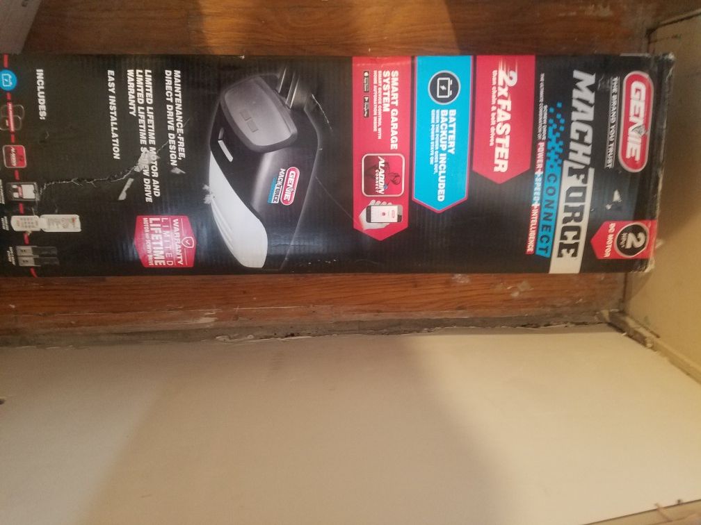 Genie Machine Force garage door opener