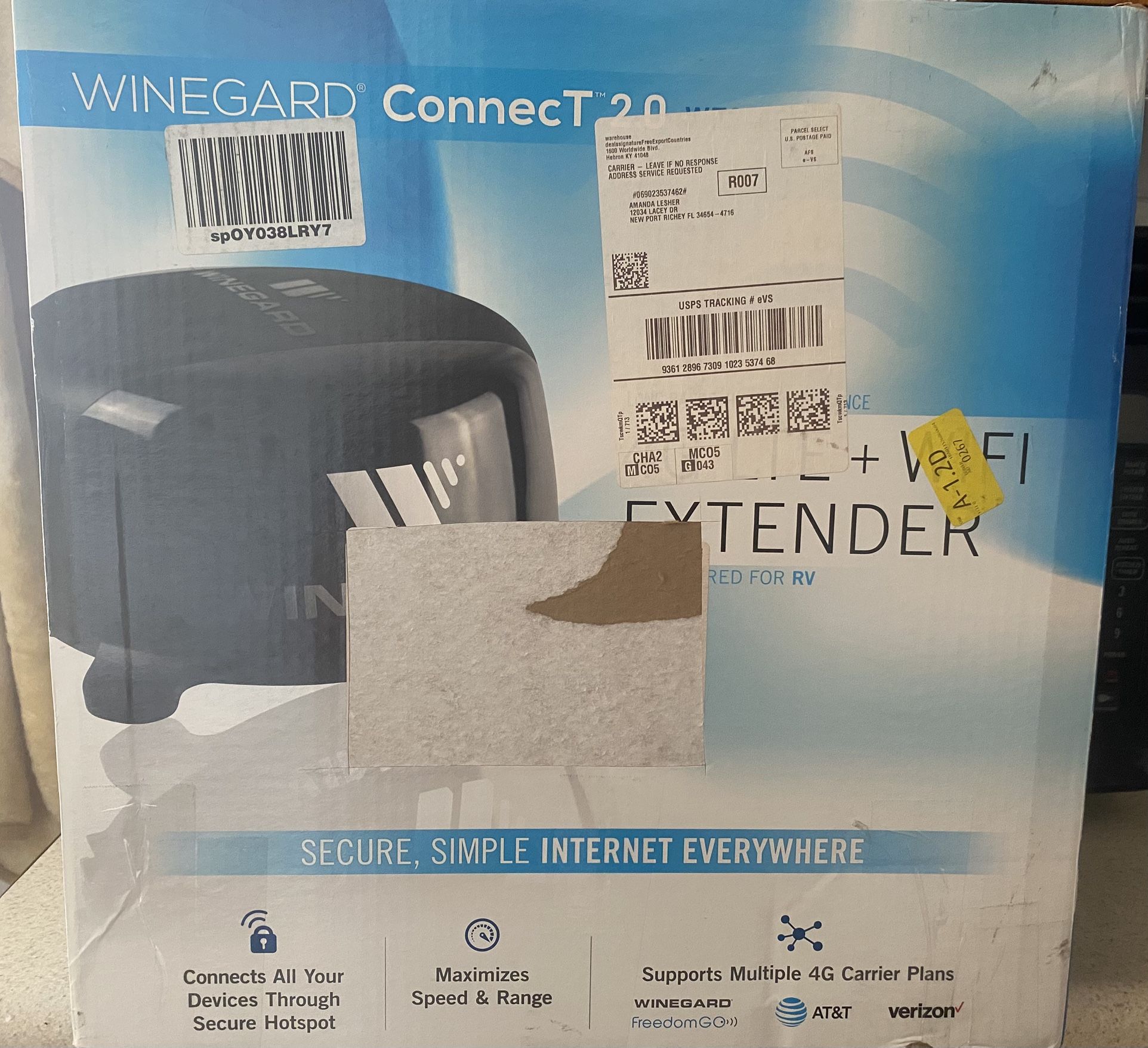 WineGard 4G LTE -Wi-Fi Extender