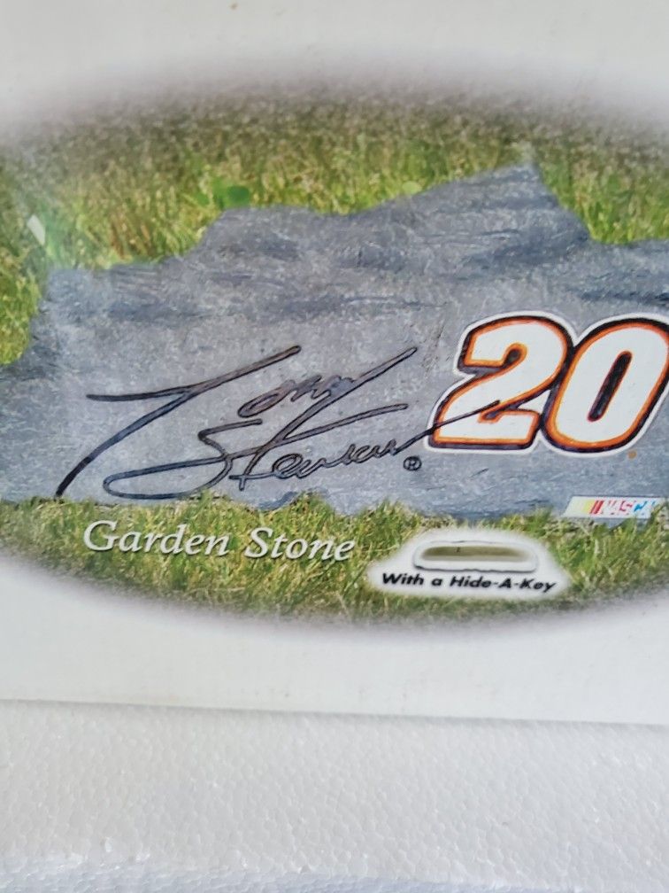 Tony Stewart garden stone