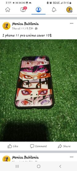 I Phone 11 Pro Anime Case 
