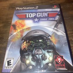 Top Gun Ps2 PlayStation 2 Like New