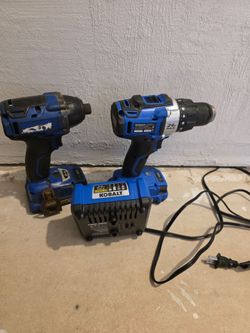 Kobalt drill driver impact driver kit
