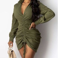 Sleeve Bodycon Dress