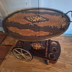 Vintage Italian Bar Cart/Trolley