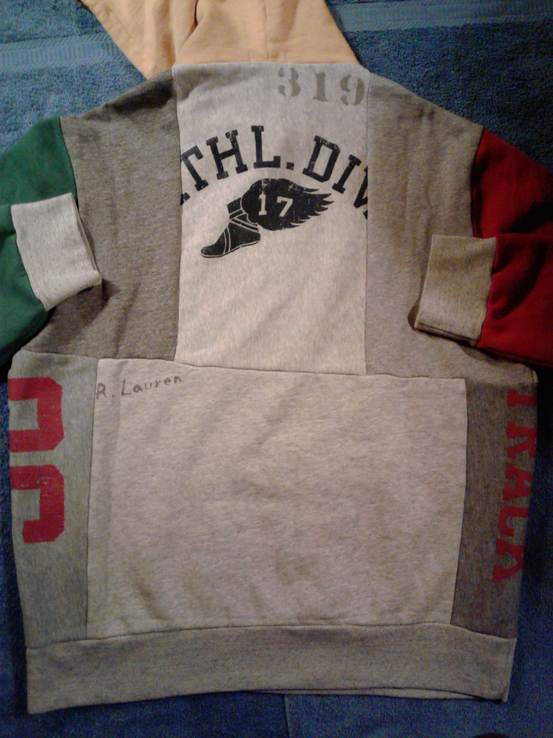 Polo stadium hoodie XL supreme bape