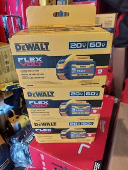 New Dewalt FLEXVOLT 9.0 Battery 20V 60V