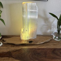 Selenite Lamp 