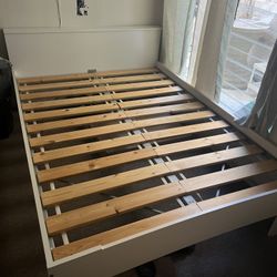 Full Size Bed Frame + Mattress (Optional)