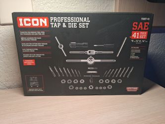 ICON Professional 41-Piece SAE Tap & Die Set