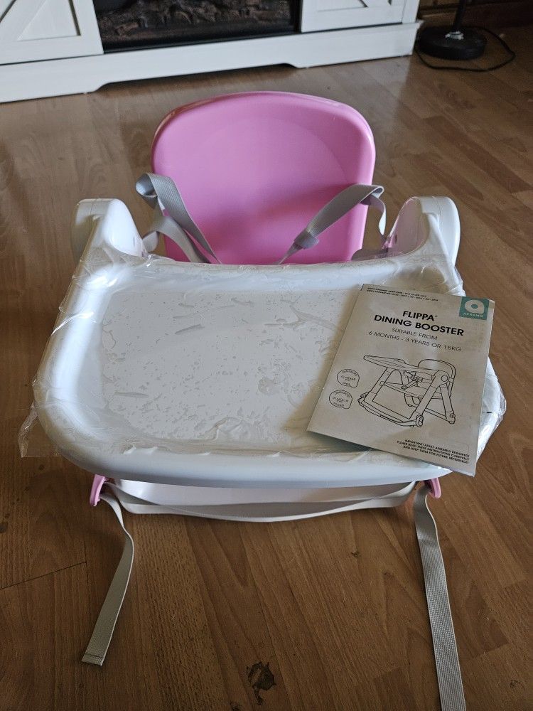 New Flippa Dining Booster Seat Foldable Portable