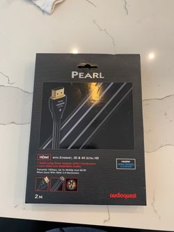 Pearl HDMI Cable with Ethernet, 3D and 4K Ultra HD