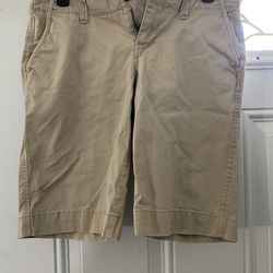 Khaki Size 0 Old Navy Shorts