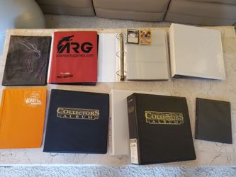 Binders and Trading Card Protectors