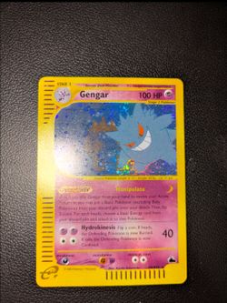 Pokemon Card Lot ( Gengar / Gloom / Poliwrath ) E-reader