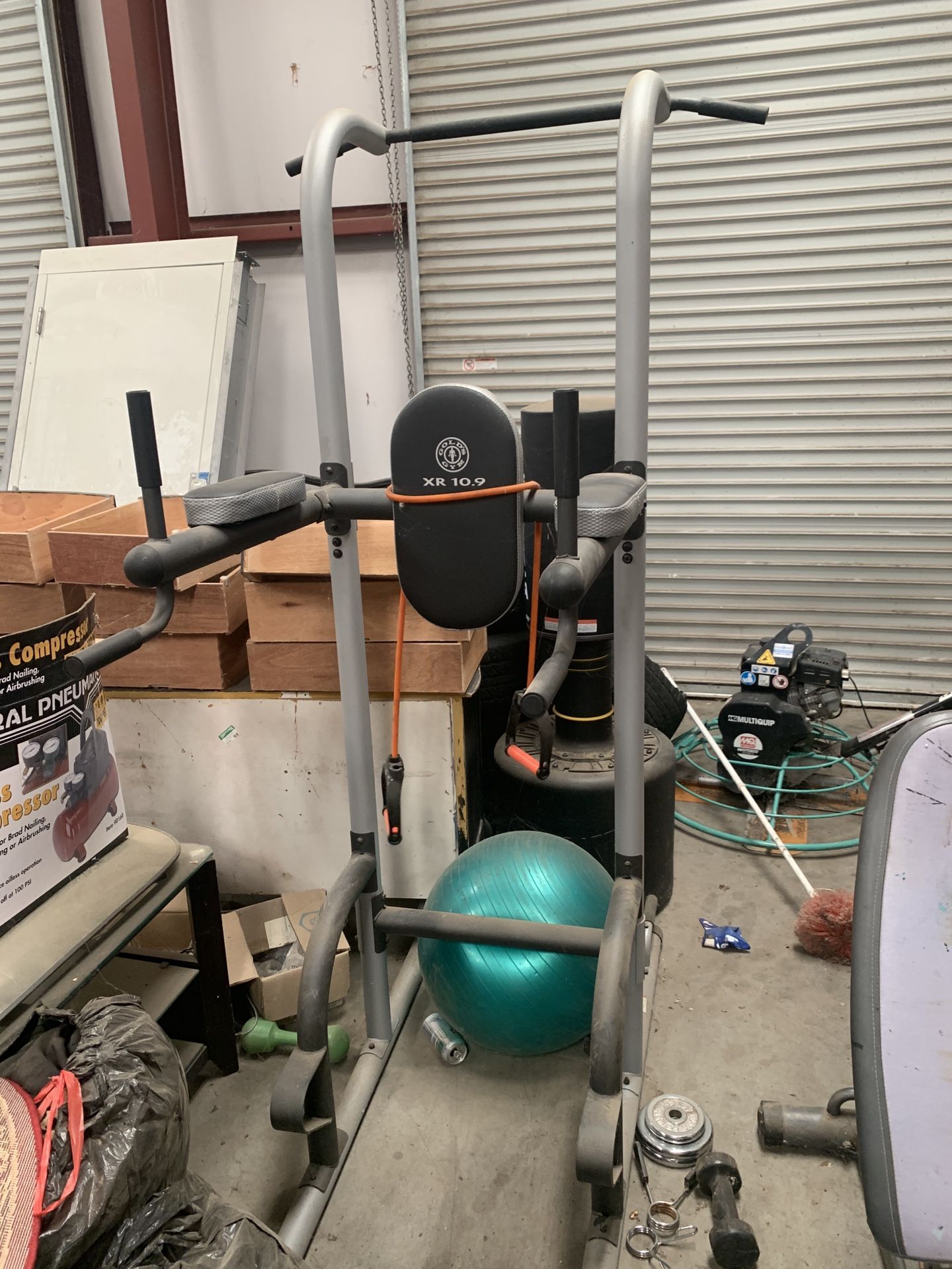Gold Gym Ab & Pullout Rack