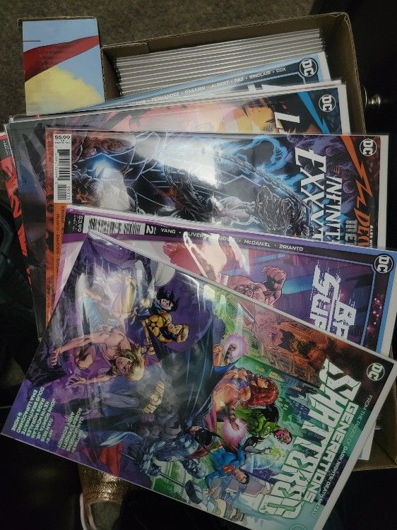Comic books .......