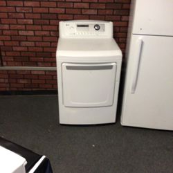 #117 Used White LG Electric Dryer 