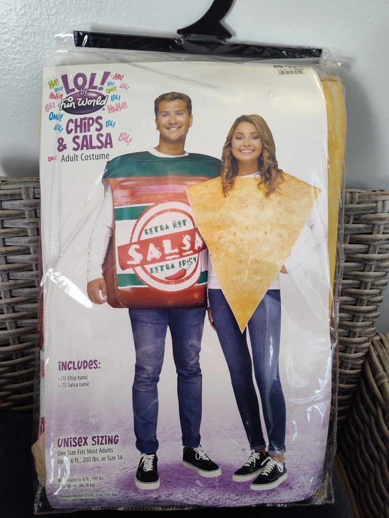 Chips & Salsa Adult Costumes 2Pc.