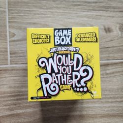 Board Game Would You Rather?
