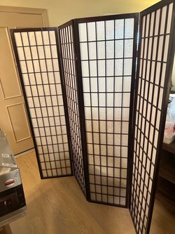 Fold Out Room Divider Screen