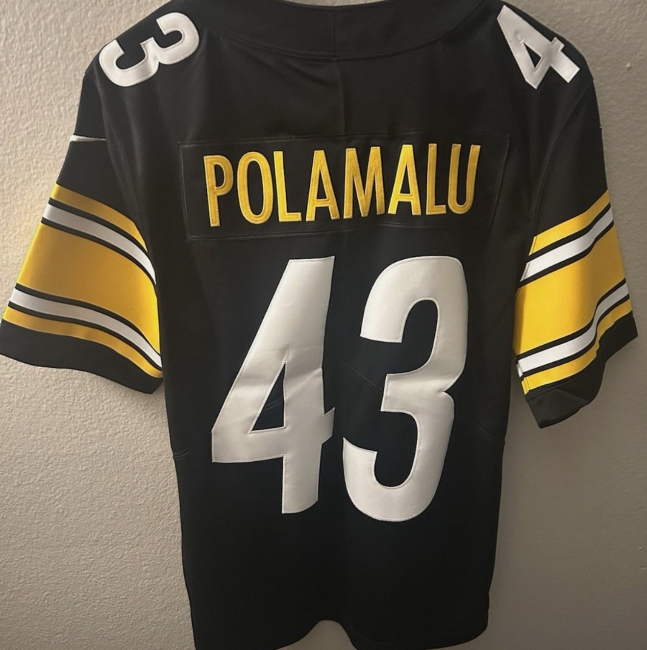 Pittsburgh Steelers Nike Stitched Jerseys Troy Polamalu Watt Franco Harris Men’s Small Upto 7x See Description *