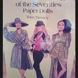 Vintage Paper Dolls Play Book
