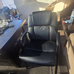 Leather chair