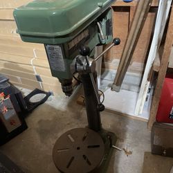 LUDELL MACHINE TOOLS 5 SPEED HEAVY DUTY DRILL PRESS EXCELLENT CONDITION