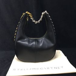 NWT Stella McCartney Frayme Small Zipped Shoulder Bag
