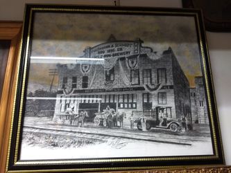 Original F & S Eagle Run Brewery Sketch