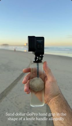 Custom made GoPro or phone camera mounting stick